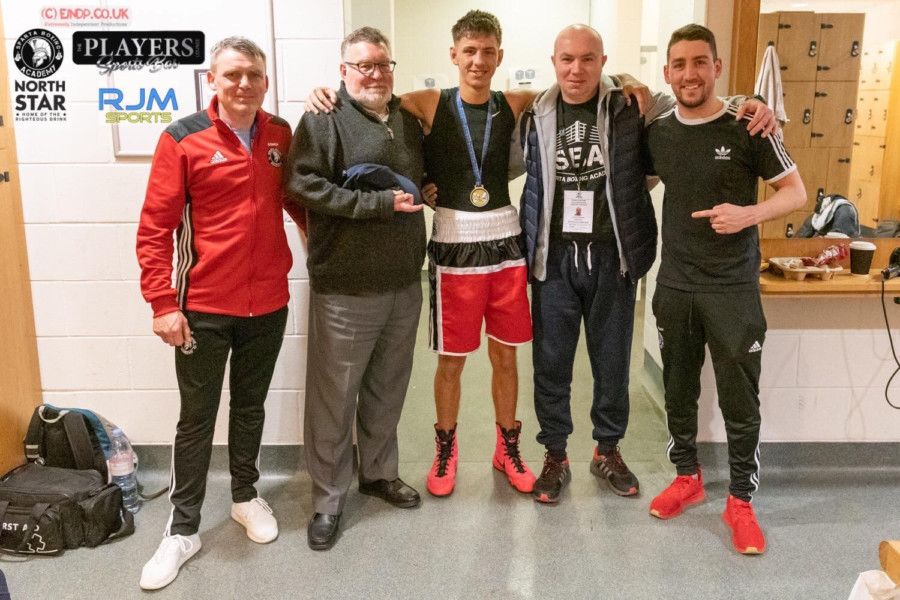 Brodie Grant and Leo Jaye make Sparta boxing history